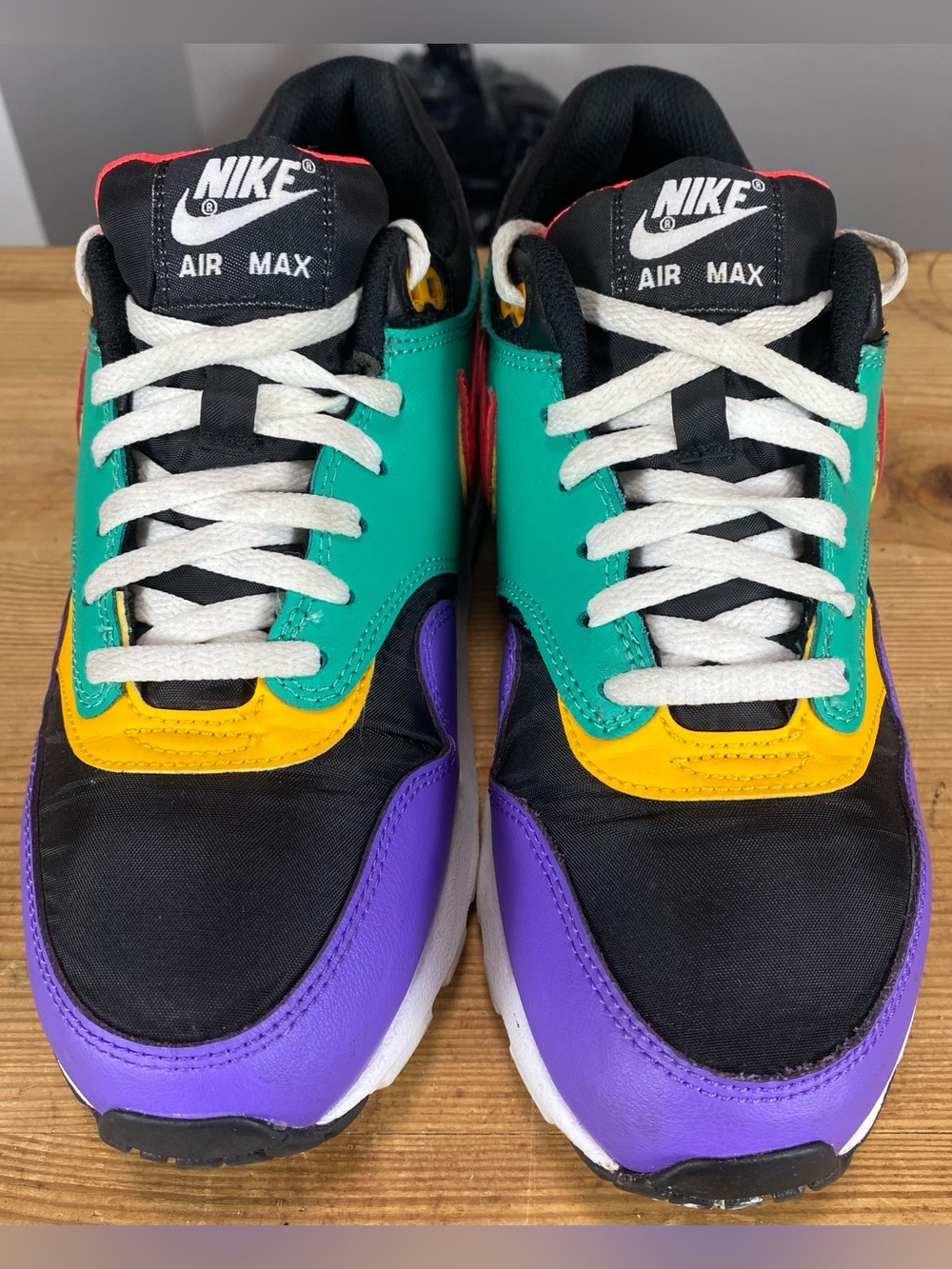 Nike Air Max 1 GS 'Windbreaker' Game Change Sneakers - Youth 6.5Y / Women's 8